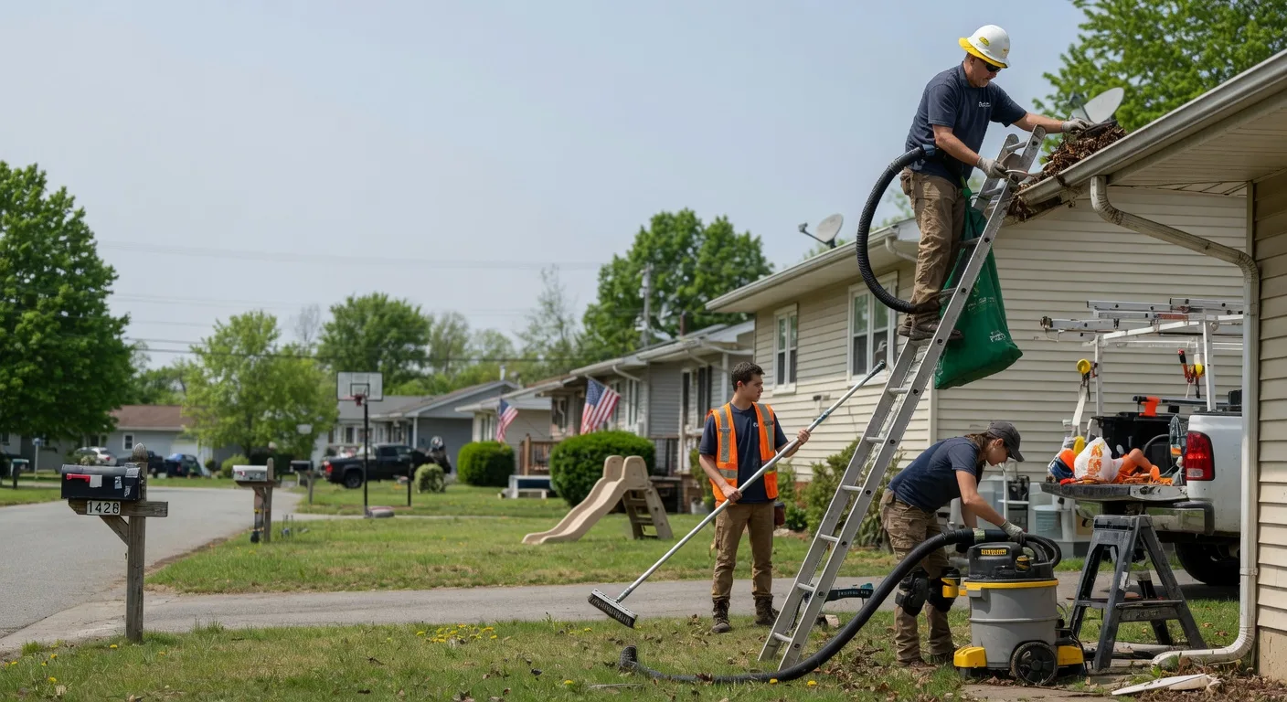 Gutter Installation in New Straitsville, OH near me
